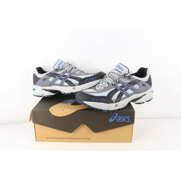 NOS Vintage Asics Gel Mojave Trail Jogging Running Shoes Sneakers Gray